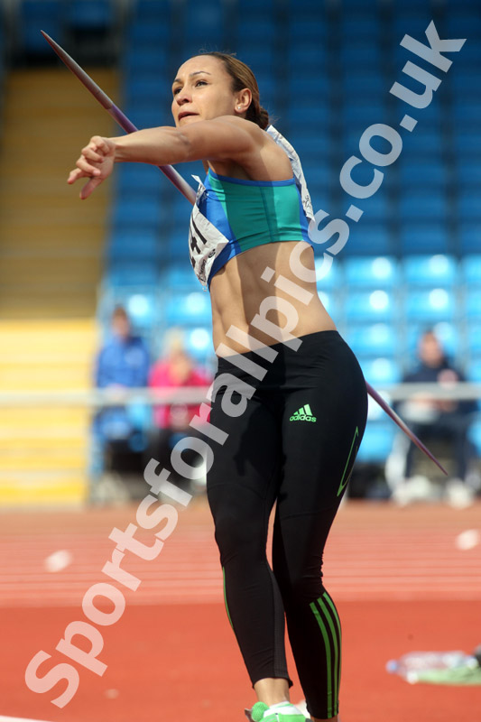 Jessica Ennis City of Sheffield), javelin, Northern Championships, Sport City Manchester